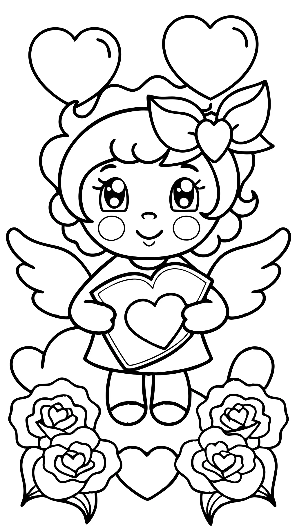 valentines day coloring pages free